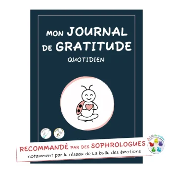 Journal de gratitude pour adultes et adolescents – 5 min par jour