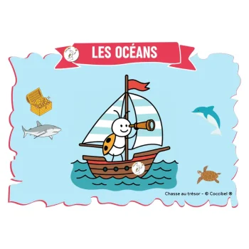 chasse au trésor océan