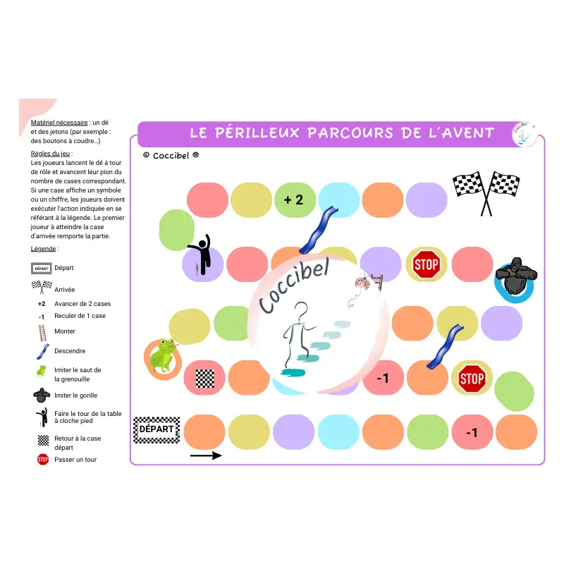 jeu de l'oie revisité