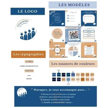 identité visuelle Isabelle coach