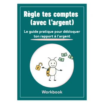 Couverture ebook rapport à l'argent Règle tes comptes Coccibel